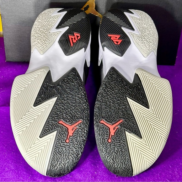 Nike Jordan One Take 3 DC7702-001 Black/White/Grey Fog Mens/Boys Size 6.5 New - Picture 6 of 12